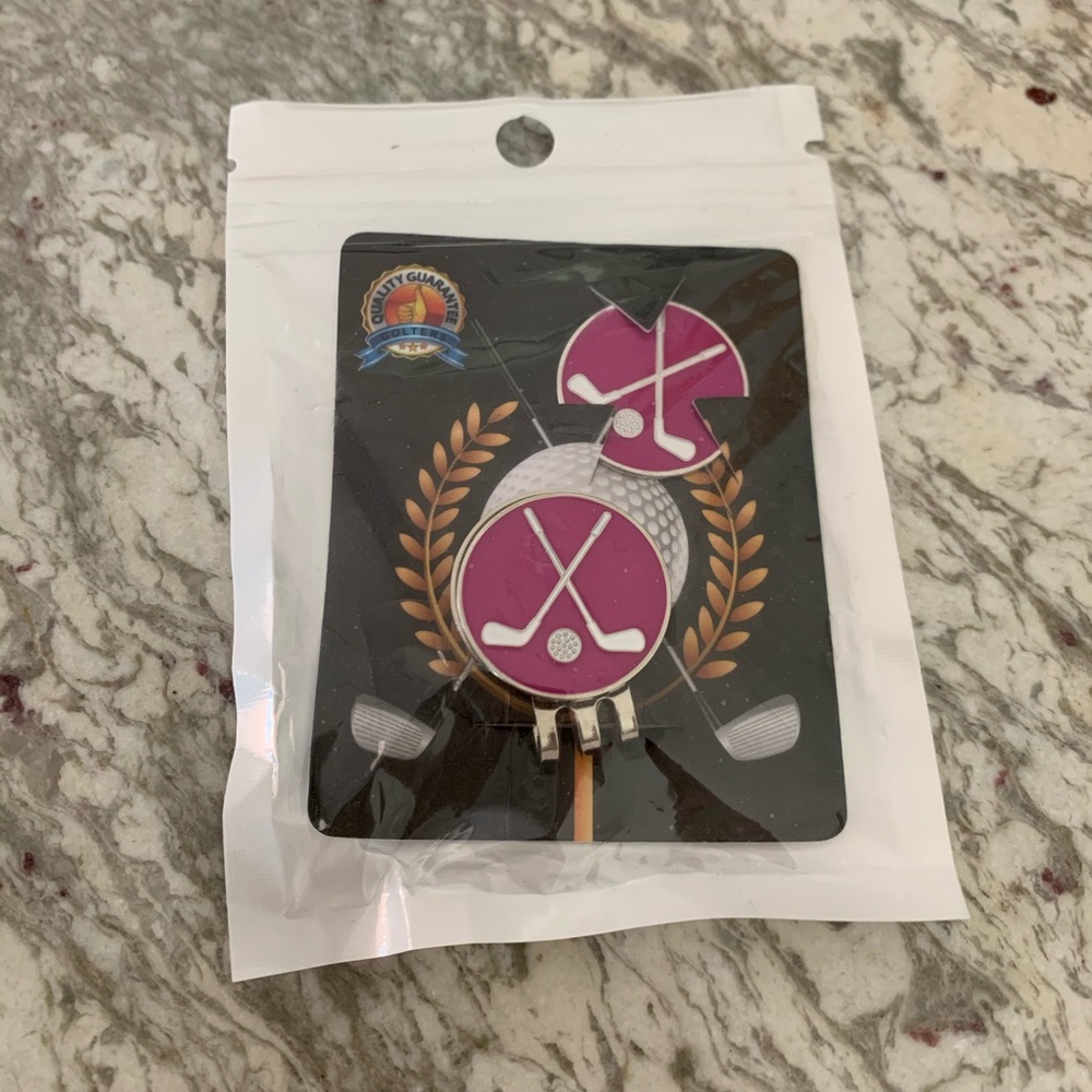 Golf Hat Pin and Ball Marker